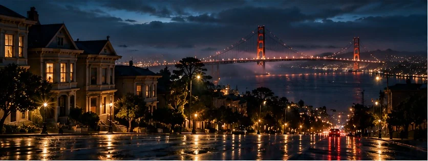 San Francisco — illustrated campaign cityscape